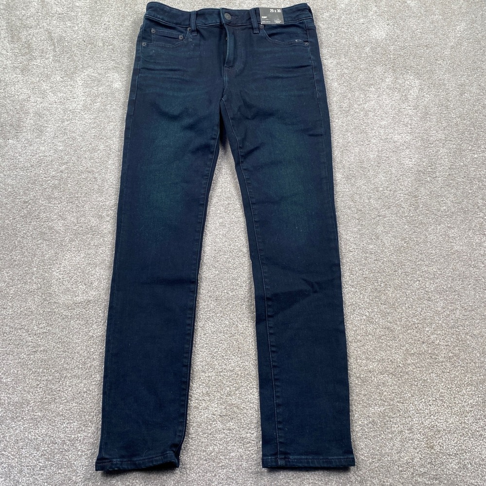Express Skinny Jeans Mens 29x30 Dark Indigo Hyper Stretch Temperature Control